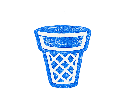 Illustration d'un cornet